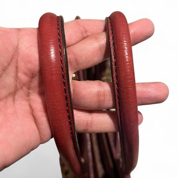 Leopard Print Leather Handbag - Picture 6 of 12